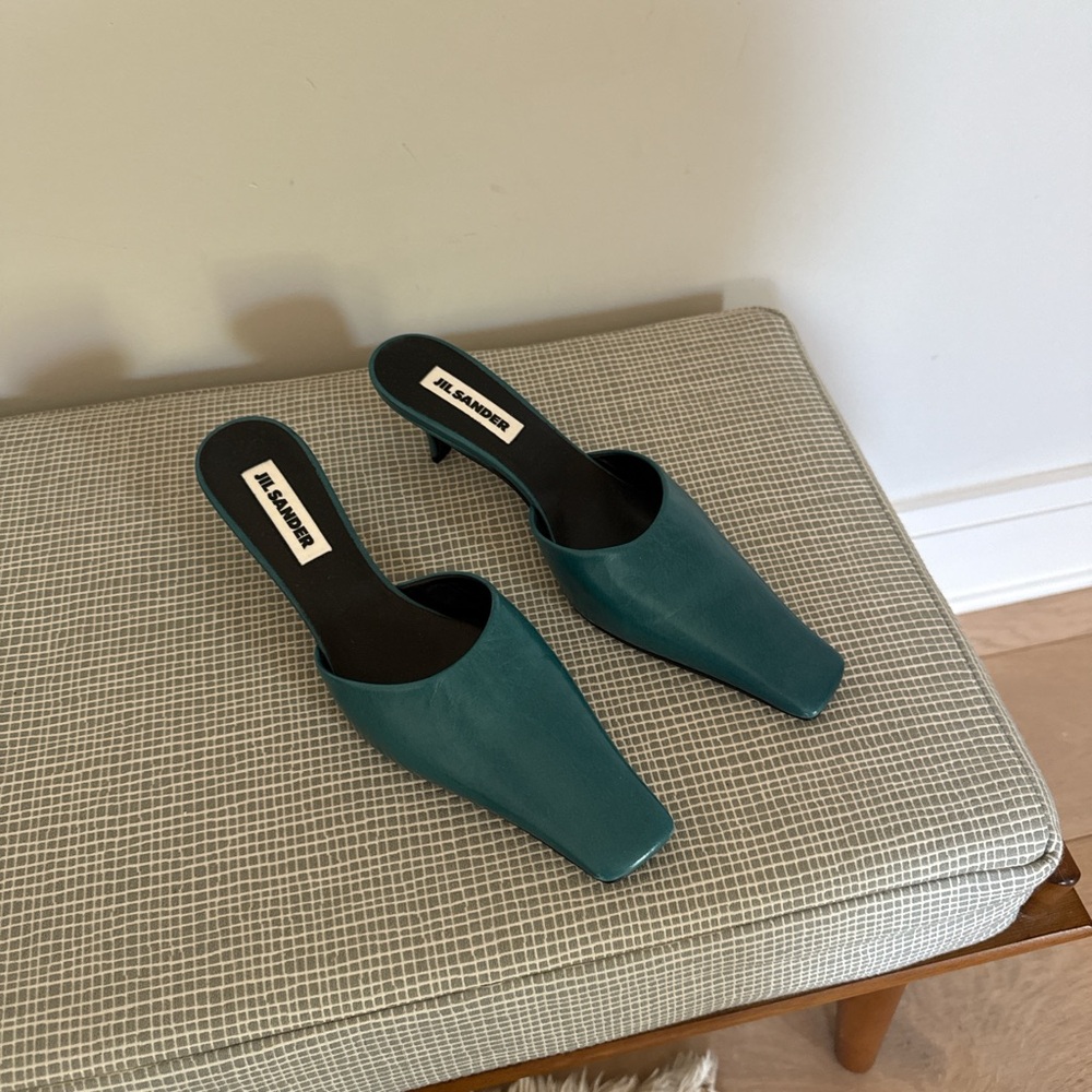 Jill sander mules shoes heel new